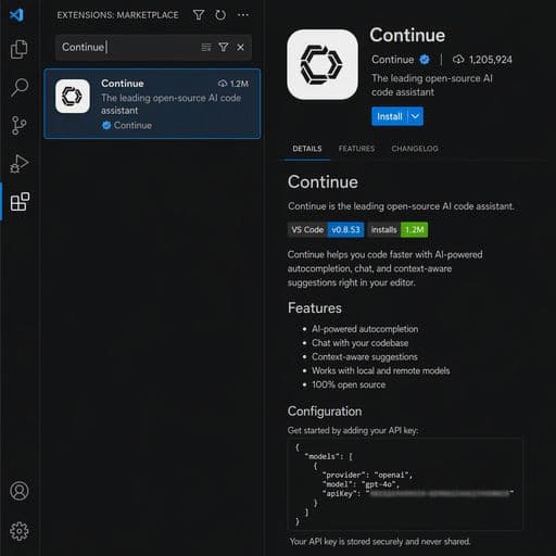 Continue.dev + BotHub: аналог Cursor, собираю за вечер