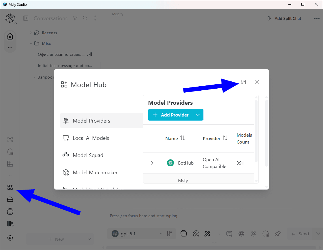 Msty обзор нейросети BotHub