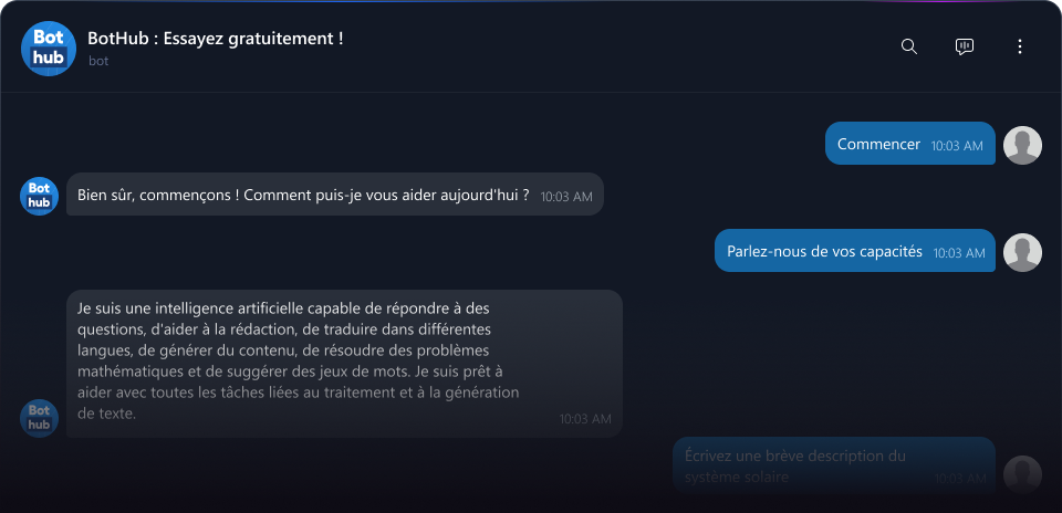 ChatGPT-4 et génération d’images dans un bot Telegram